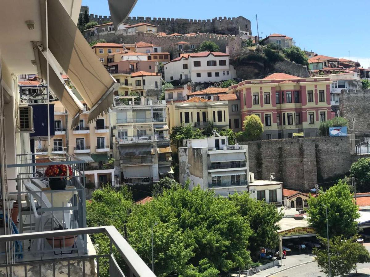 Jetties & Moorings Central Apt Daire Kavala Dış mekan fotoğraf