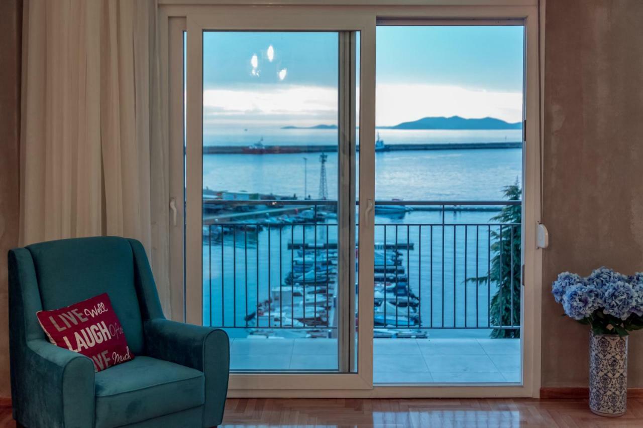 Jetties & Moorings Central Apt Daire Kavala Dış mekan fotoğraf